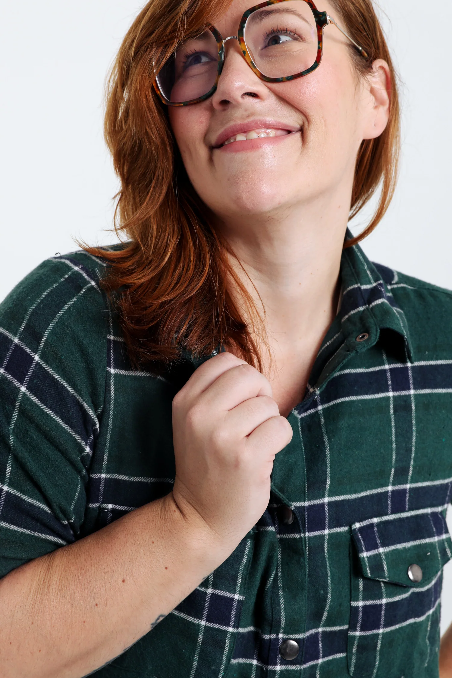 Chemise à carreaux en coton - Image 4