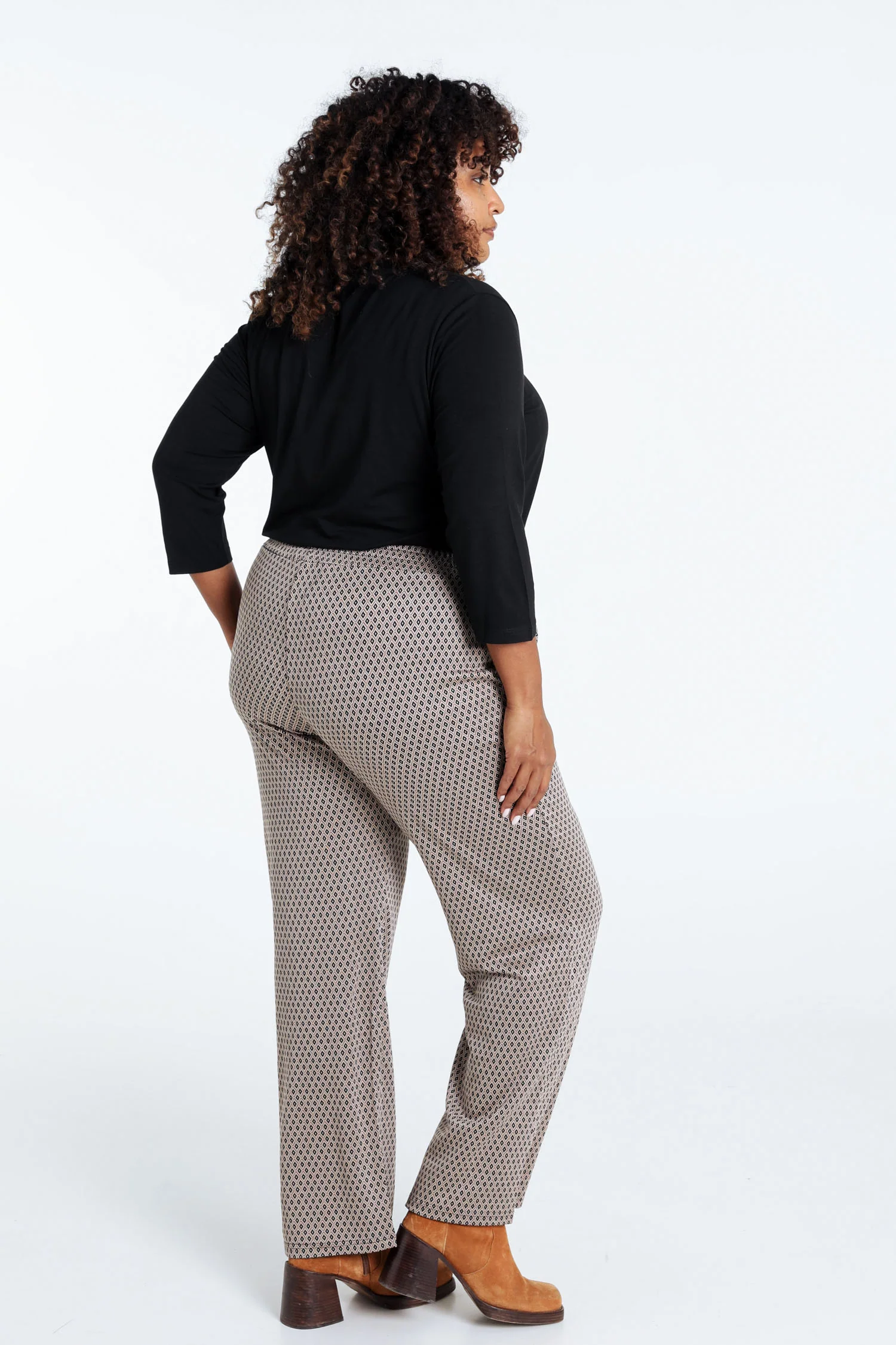 Pantalon imprimé graphique - Image 2